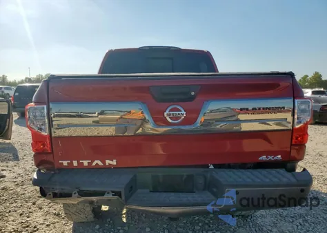 2017 Nissan Titan Sv из США, поврежденный, VIN 1N6AA1E52HN502399